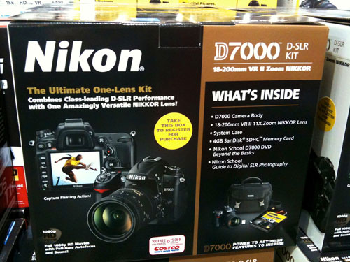 Nikon D7000 at Costco